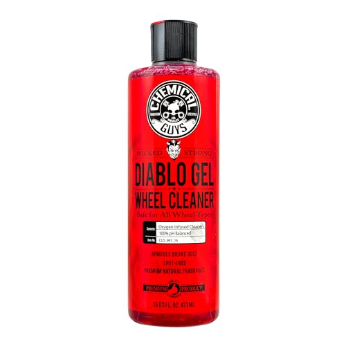 Chemical Guys CLD_997_16 Diablo Gel Oxygen Infused Foam Wheel And Rim Cleaner, Concentrated (Safe on All Wheel & Rim Finishes), for Cars, Trucks, SUVs, Motorcycles, RVs & More 16 fl oz