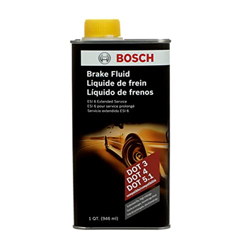 BOSCH ESI6-32N Brake Fluid (Direct Replacement for DOT 3, DOT 4, and DOT 5.1) - 1 Quart