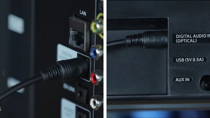 optical audio cable to tv