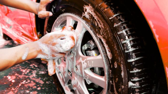 how to wash a car