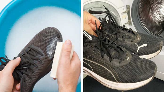 how to wash sneakers