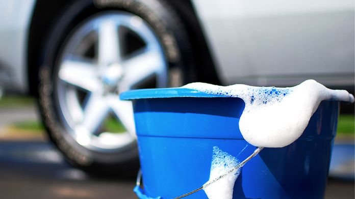 how to wash a car